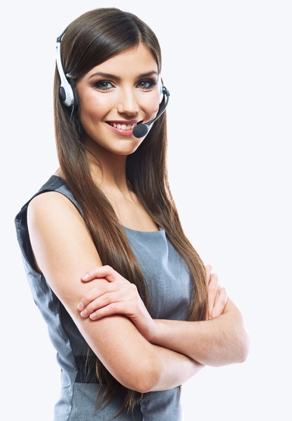 Portrait of woman customer service worker {:en}Virtual office Belgium: FAQ{:}{:fr}Bureau virtuel Belgique: FAQ{:}{:ru}Виртуальный офис : Вопросы и ответы{:}{:nl}Virtuele kantoorruimte België: FAQ{:}